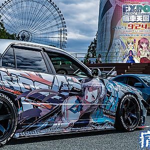 EXPO Ita-sha heaven 2023 痛車天国 Otaku Anime Car Fes