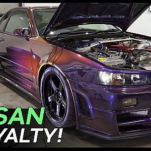 Dyno tuning a Midnight Purple V-Spec R34 GT-R | fullBOOST