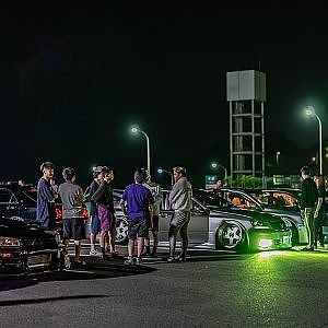 YOSHIMA NIGHT CAR MEET 2023 与島ナイトミーティング 2023 スーパーカー カスタムカー 改造車が集結