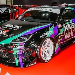 HKS GR86 stance custom OAM2022 - 大阪オートメッセ2022