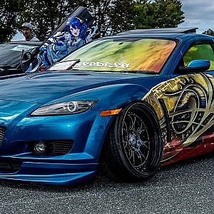 MAZDA RX-8 ItaSha Nijisanji マツダ ロードスター にじさんじ 痛車 彩虹社 - EXPO痛車天国2023