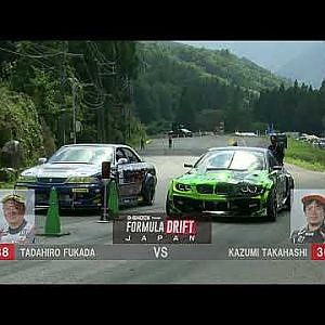 Formula DRIFT Japan - Okuibuki - Top 16 to Finals (No Commercials)