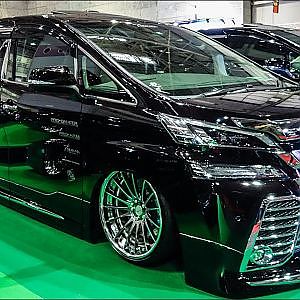 (4K)T-DEMAND TOYOTA 30 VELLFIRE modified Tデマンド30系ヴェルファイアカスタム - OSAKA AUTO MESSE 2019