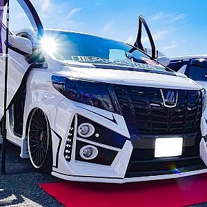 (4K)TOYOTA ALPHARD 30 Audio custom 30系アルファード・フルオーディオカスタム - スーパーカーニバル2017