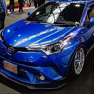 (4K)BROCADE TOYOTA CH-R custom トヨタCH-Rエアロカスタム - 名古屋オートトレンド2018