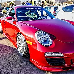 (4K)Porsche911 JDM modified ポルシェ911 カスタム スタンスネーション群馬 - STANCENATION GUNMA 2020