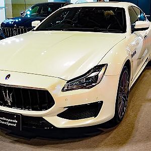 (HD)Maserati Quattroporte Gran Sport 2018 マセラティ クアトロポルテ グランスポーツ - 名古屋モーターショー2017