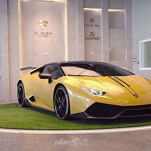 LAMBORGHINI HURACAN CARBONFIBER BODYKIT by FUSION AUTO CONCEPT