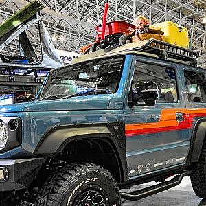 (4K)アウトクラスカーズ ジムニー シエラ カスタム OUTCLASSCARS JIMNY SIERRA - 東京オートサロン2020