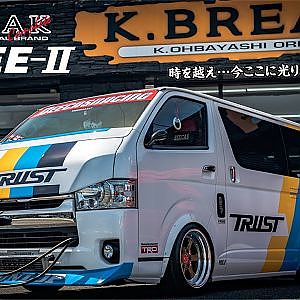 K-BREAK BEECAS BEE-II 2 Piece Wheels HIACE - Kブレイク ビーキャス 新作ホイール ビーツー ハイエース