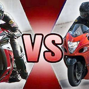 ZX10r VS Hayabusa - Rivals BATTLE it Out!