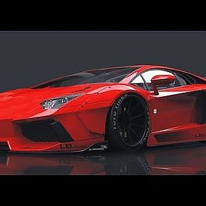 Loud Liberty Walk Lamborghini Aventador Powered by FiExhaust