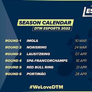 DTM Esports Championship powered by MediaMarkt 2022: Round 1 – Imola (EN)