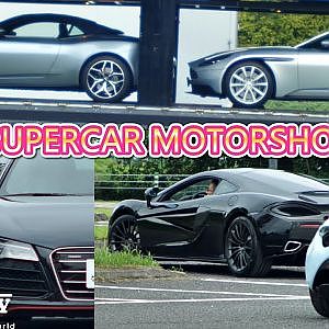 (4K)スーパーカーの搬出動画 - メガスーパーカーモーターショー2018 MEGA SUPERCAR MOTORSHOW 2018