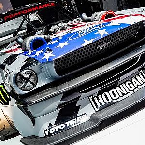 (4K)HOONIGAN KEN BLOCK 1965 Ford Mustang Hoonicorn RTR ケンブロック フォードマスタング - 東京オートサロン2018