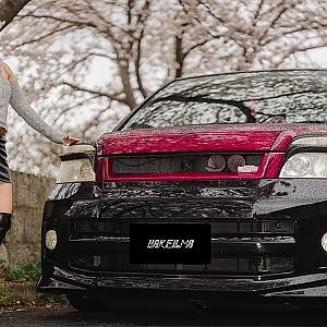 cinematic GIRLS CAR PORTRAIT video TOYOTA 60 VOXY - 愛車 × ポートレート動画 × 桜 60 ヴォクシー乗り女子