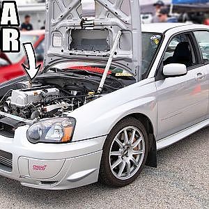 “HondaRu”: The K-Series Powered WRX STI