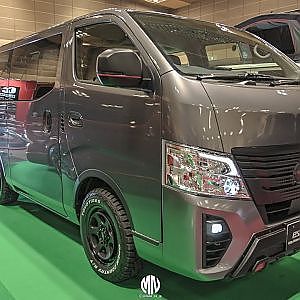 ESSEX NISSAN NV350 modified OAM2022 - 日産キャラバン カスタム 大阪オートメッセ2022