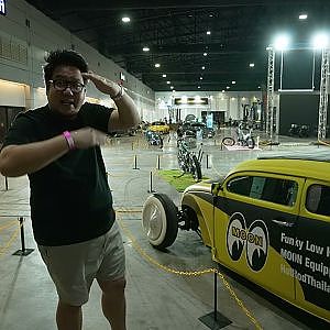 ประธานโก้ลุยงานคัสตอม สานฝันวัยเด็กที่งาน #bangkokhotrod2024 โคตรเดือด