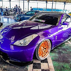 NISSAN Z33 FAIRLADYZ ニッサン フェアレディZ カスタム - lowered meet 2021  ロワミ
