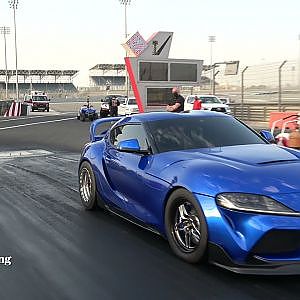 EKanooRacing's MKV Supra version 1 Runs 9.64@223KM/H