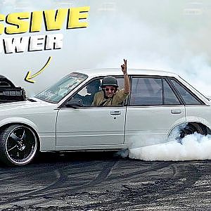One of the ROWDIEST BURNOUTS we’ve EVER seen!!
