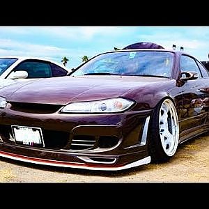(HD)VIP STYLE NISSAN S15 SILVIA VIP仕様のシルビアS15 - スタンスネイション大阪2017