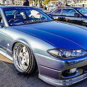 (4K)NISSAN SILVIA S15 JDM stance S15 シルビア カスタム スタンスネーション群馬 - STANCENATION GUNMA 2020