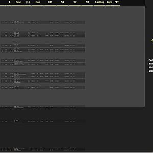 2024SUPER GT OKAYAMA OFFICIAL TEST Session1 Timing page