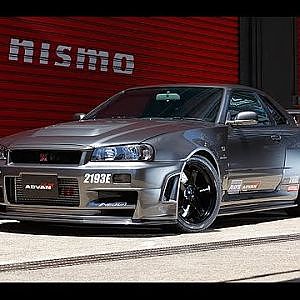 Stunning Nissan Skyline R34 GT-R Nismo - V Spec , Musashimurayama Omori Factory Japan