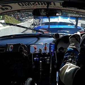 【素材出しシリーズ】ＧＰルーキー目桑がChamp横井を追い詰めたOn Board！そして１コーナーカメラフルショット！（未公開オンボード）