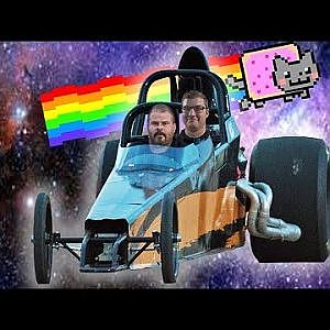 Riding Shotgun in a DRAGSTER!