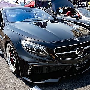 (HD)MERCEDES-BENZ S550 modified メルセデス・ベンツ Sクラス S550 - スーパーカーニバル2017・お台場