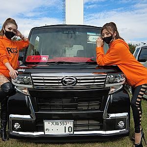 DAIHATSU TANTO ダイハツ タントカスタム × RIOT 公式ガール - RIOT2021