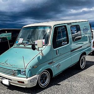 TOYOTA DELIBOY KYUSYA SBM Osaka2021 - SBM大阪2021 トヨタ デリボーイ カスタム 旧車