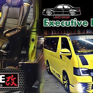 (4K)エグゼクティブラウンジ仕様の200系ハイエース - HIACE AUTOWORKS TOYOTA 200 HIACE Executive Lounge custom