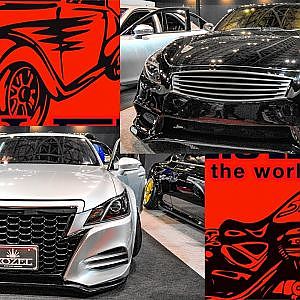 (4K)ROZEL CROWN x SKYLINE VIPCAR ローゼル クラウン スカイライン カスタム - TOKYO AUTO SALON 2020