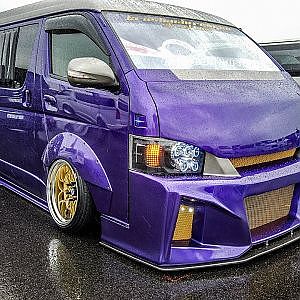 TOYOTA muscle HIACE custom تويوتا هايس マッスル ハイエース カスタム- SBM2023